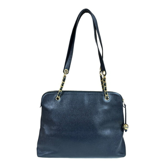 CHANEL Shoulder Bag Caviar Skin Black - Picture 3 of 13